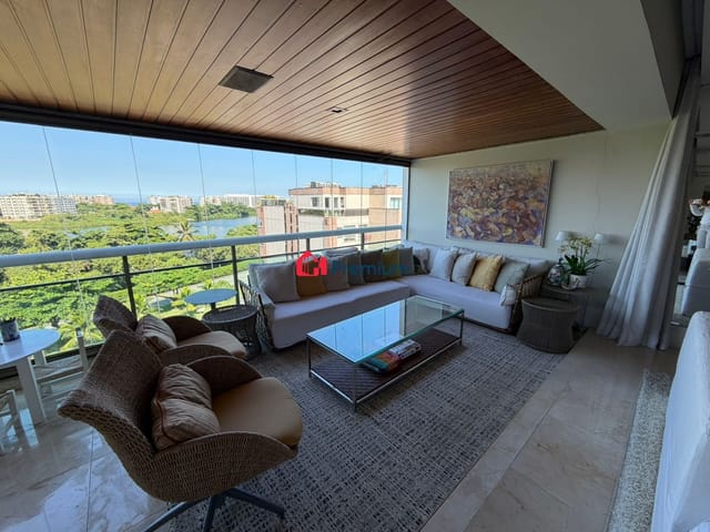 Apartamento 4 quartos e 5 banheiros, à venda, no bairro Barra da Tijuca em Rio de Janeiro