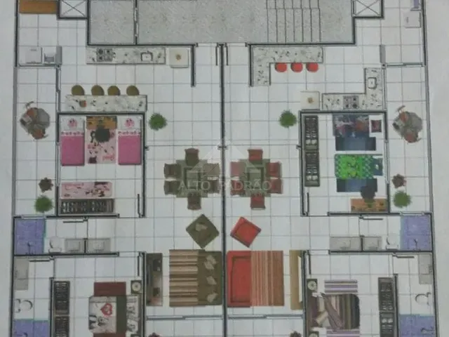 Apartamento 3 quartos e 1 banheiro, à venda, no bairro Jardim Mauá em Mauá