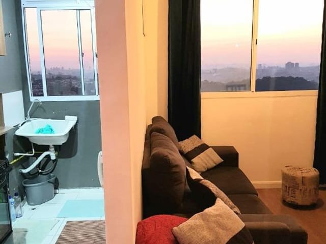 Apartamento com 42m² 2 quartos e 1 banheiro, à venda, no bairro City Bussocaba em Osasco