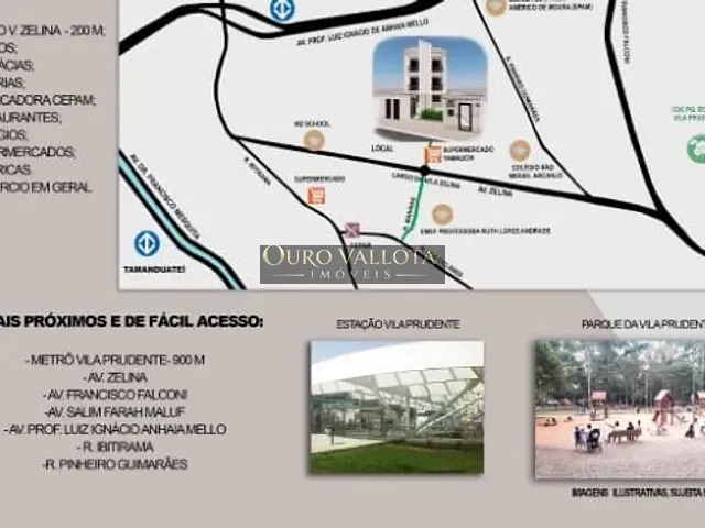 Apartamento 2 quartos e 2 banheiros, à venda, no bairro Parque da Vila Prudente em São Paulo