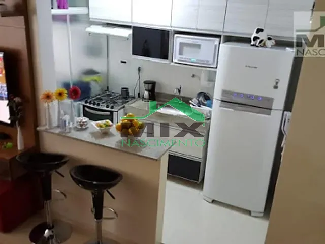 Apartamento com 50m² 2 quartos e 1 banheiro, à venda, no bairro Taboão em São Bernardo do Campo
