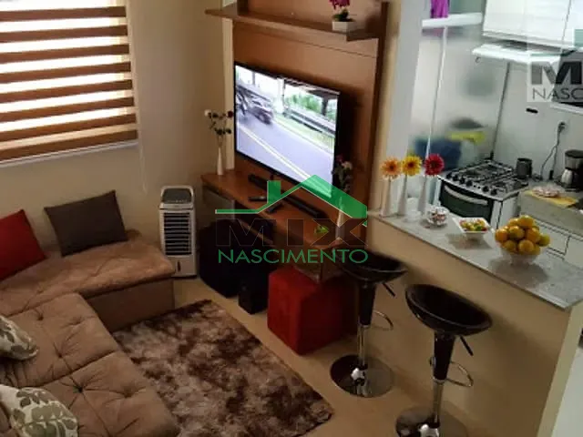 Apartamento com 50m² 2 quartos e 1 banheiro, à venda, no bairro Taboão em São Bernardo do Campo