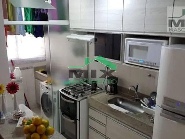 Apartamento com 50m² 2 quartos e 1 banheiro, à venda, no bairro Taboão em São Bernardo do Campo