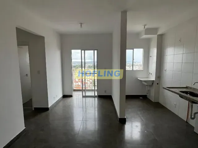 Apartamento com 49m² 2 quartos e 1 banheiro, para alugar, no bairro Jardim Independência em Rio Claro