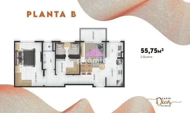 Apartamento, 2 quartos, 55 m² - Foto 6