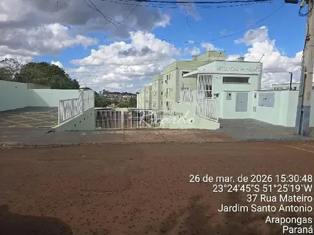 Apartamento com 52m² 2 quartos e 1 banheiro, à venda, no bairro Vila Sampaio em Arapongas