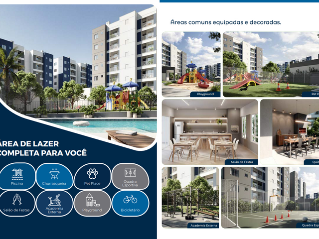 Foto do Lançamento - * NOVO EMPREENDIMENTO PRIDE LONDON BLUE* Apartamentos com 46,31 m² à venda, Perobinha, Londrina, PR | Premier Imóveis
