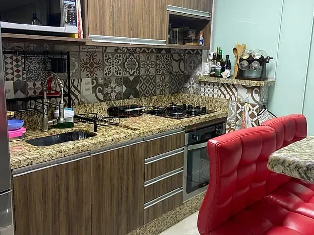 Apartamento 2 quartos e 2 banheiros, à venda, no bairro Vila São Ricardo em Guarulhos