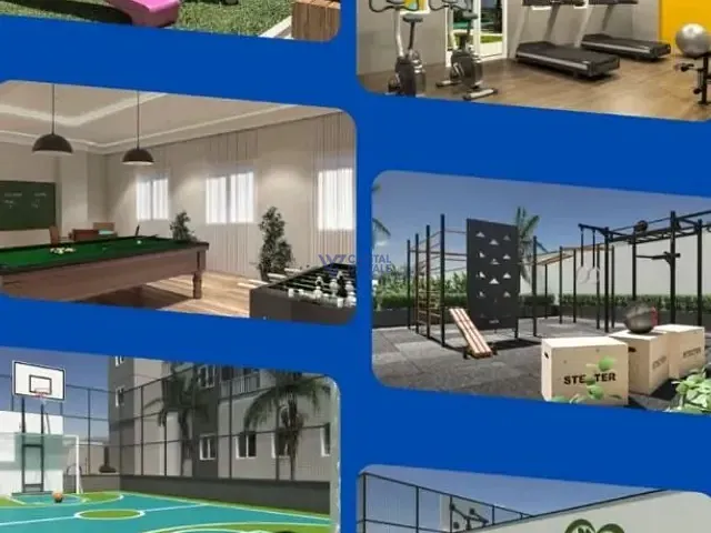 Apartamento 2 quartos e 2 banheiros, à venda, no bairro Jardim Oriente em São José dos Campos