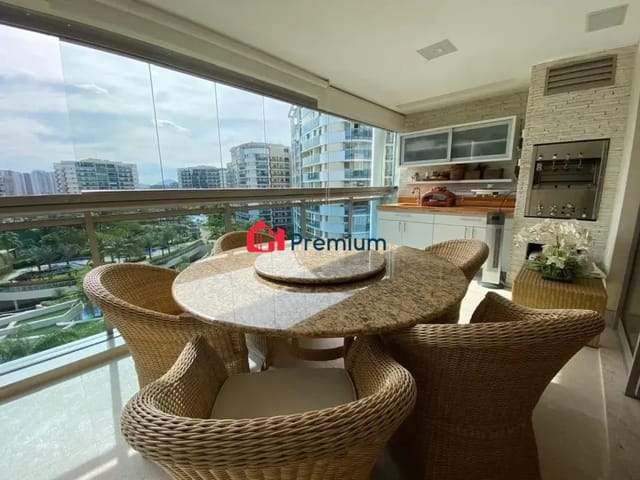 Apartamento 4 quartos e 6 banheiros, à venda, no bairro Barra da Tijuca em Rio de Janeiro
