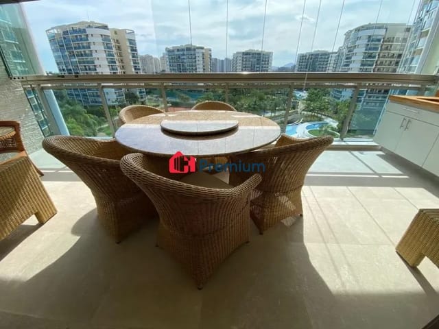 Apartamento 4 quartos e 6 banheiros, à venda, no bairro Barra da Tijuca em Rio de Janeiro