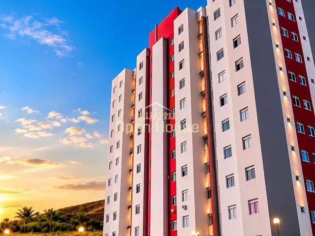 Apartamento 2 quartos e 1 banheiro, à venda, no bairro Três Poços em Volta Redonda