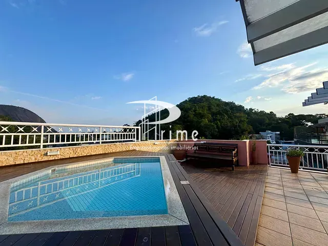 Cobertura / Penthouse 4 quartos e 4 banheiros, para alugar, no bairro Itacoatiara em Niterói