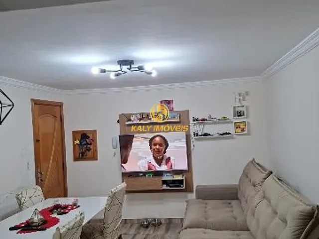 Apartamento com 50m² 2 quartos e 1 banheiro, à venda, no bairro Vila Camilópolis em Santo André