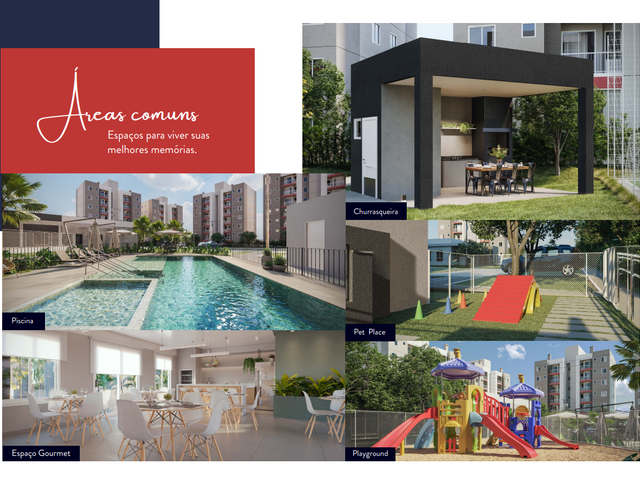 Foto do Lançamento - *NOVO EMPREENDIMENTO LONDON RED* Apartamentos com 46m² à venda, Perobinha, Londrina, PR | Premier Imóveis