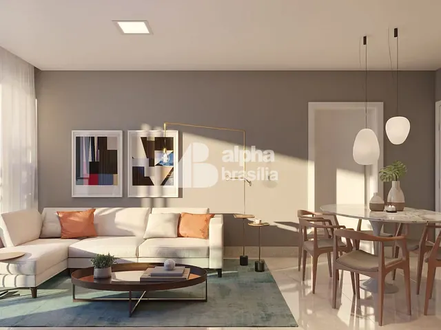 Apartamento com 79m² 2 quartos e 3 banheiros, à venda, no bairro Setor Noroeste em Brasília