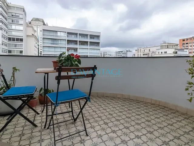 Apartamento 2 quartos e 3 banheiros, à venda, no bairro Higienópolis em São Paulo