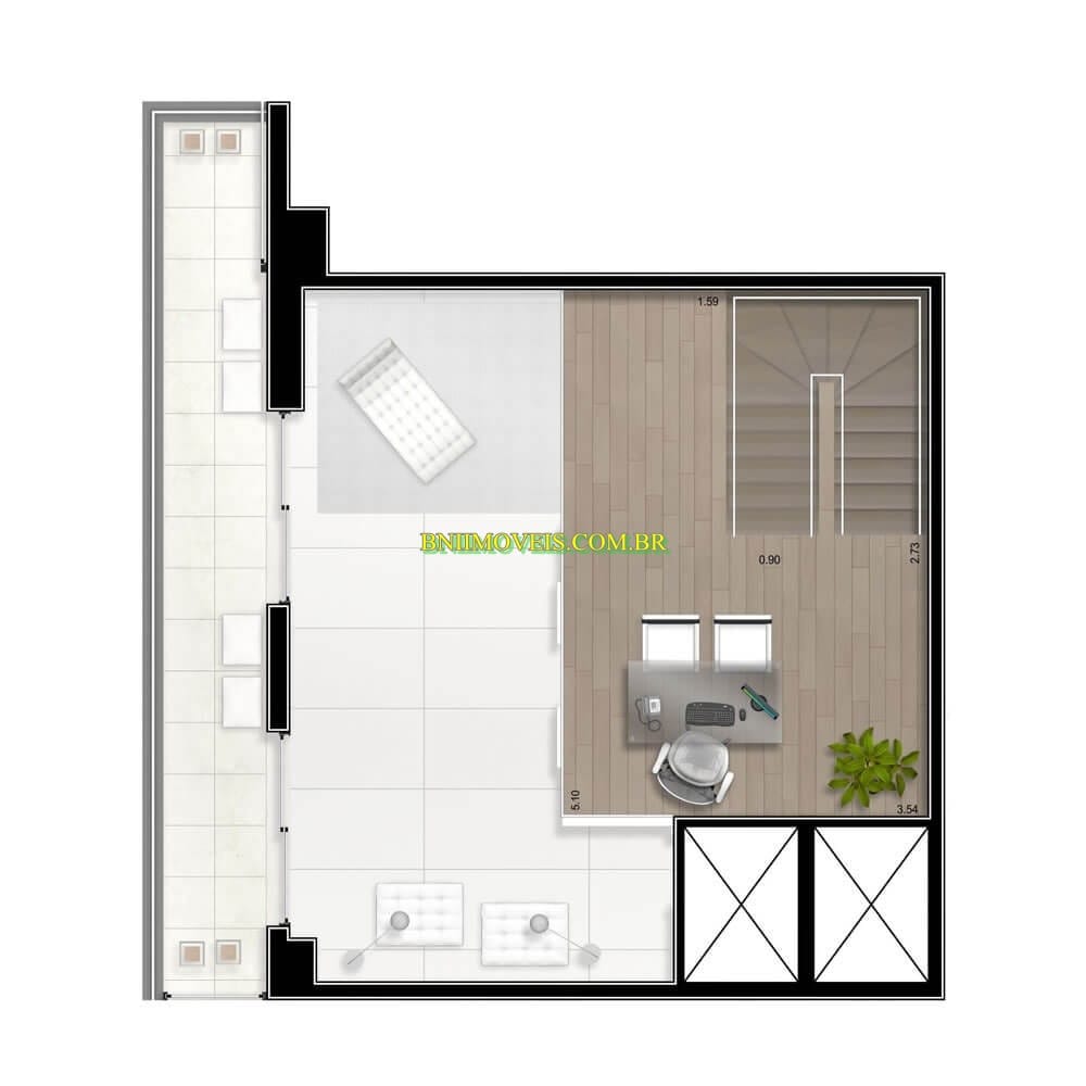 Apartamento, 2 quartos, 55 m² - Foto 13