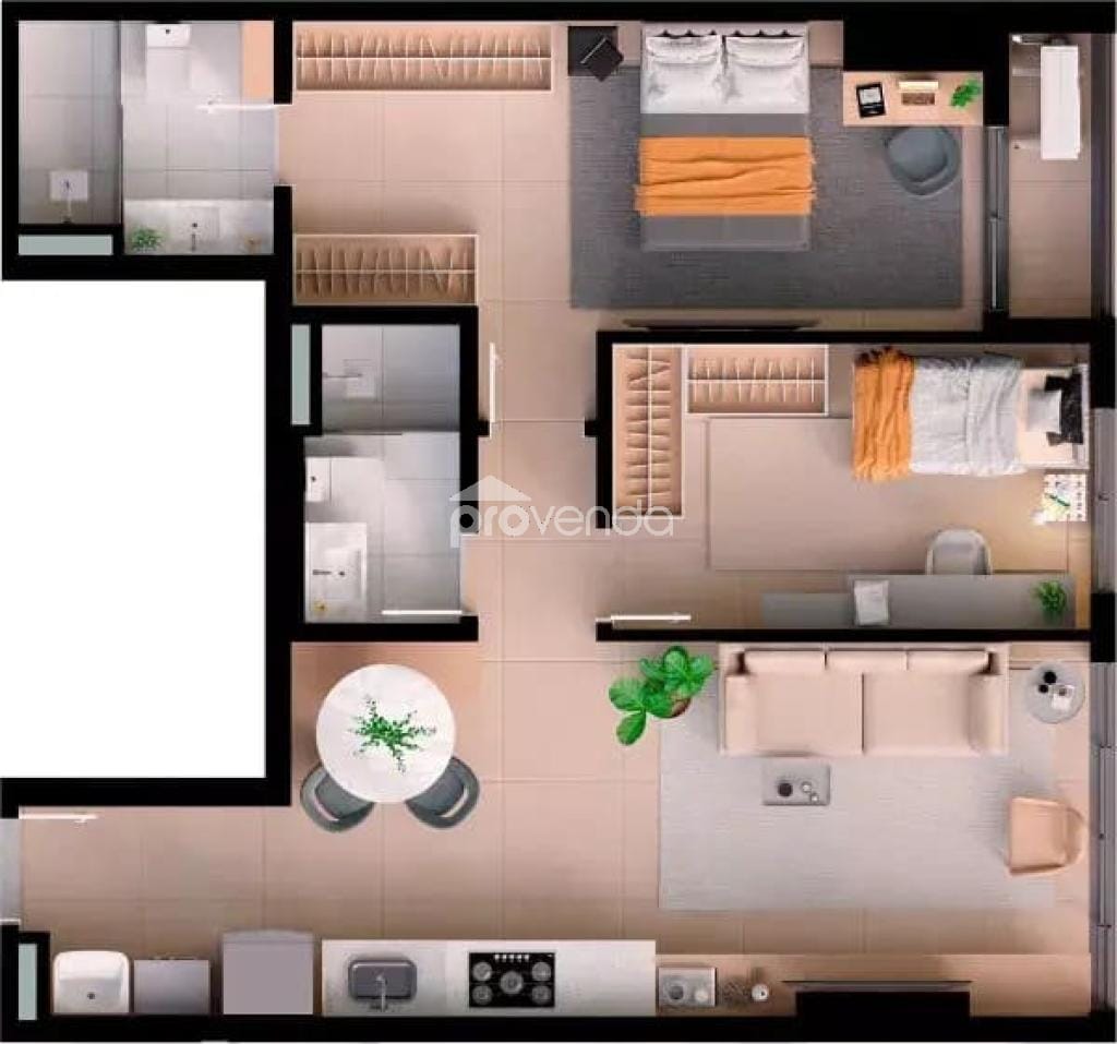 Apartamento, 2 quartos, 65 m² - Foto 24