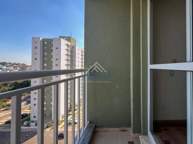 Apartamento com 60m² 2 quartos e 1 banheiro, para alugar, no bairro Bosque dos Jacarandás em Jundiaí