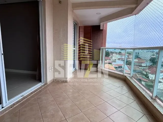 Apartamento com 128m² 3 quartos e 4 banheiros, para alugar, no bairro Vila Riachuelo em Bauru
