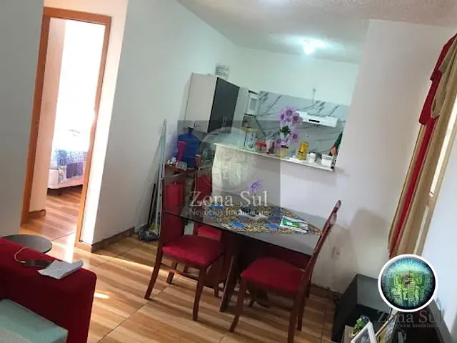 Apartamento com 52m² 2 quartos e 1 banheiro, à venda, no bairro Vila Pedroso em Votorantim