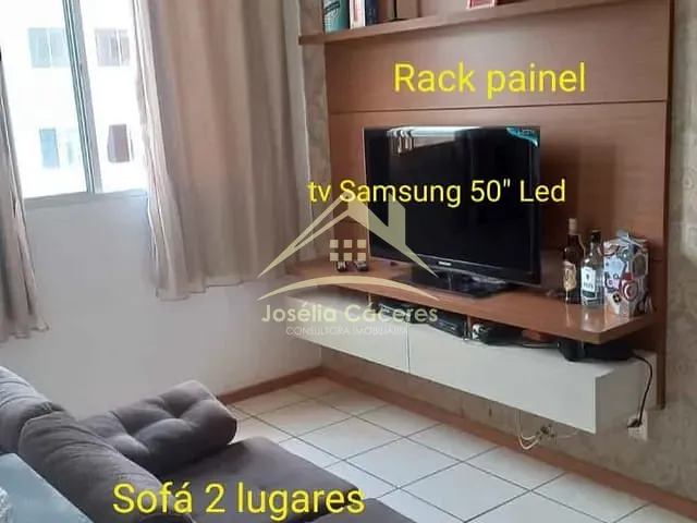 Apartamento 2 quartos e 1 banheiro, à venda, no bairro Centro-Sul em Várzea Grande