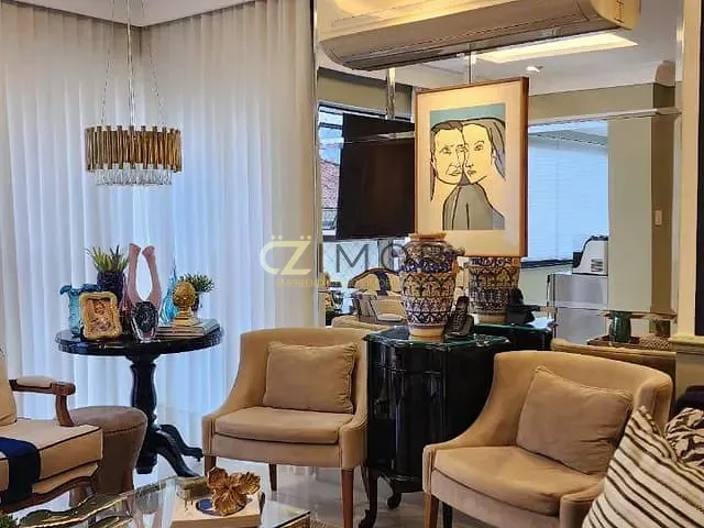 Apartamento com 145m² 3 quartos e 4 banheiros, à venda, no bairro Pompéia em Santos