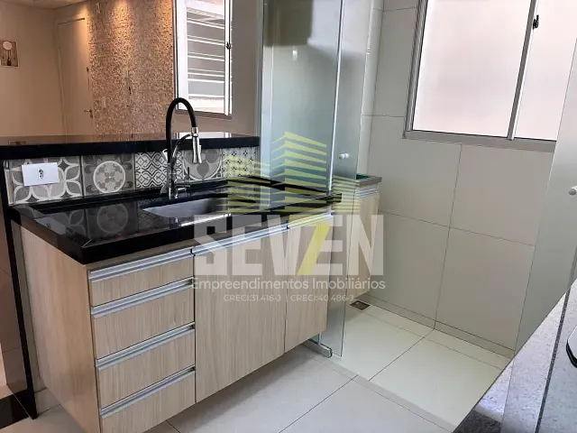 Apartamento com 47m² 2 quartos e 1 banheiro, para alugar, no bairro Reserva Belas Nações em Bauru