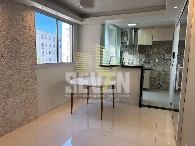 Apartamento com 47m² 2 quartos e 1 banheiro, para alugar, no bairro Reserva Belas Nações em Bauru