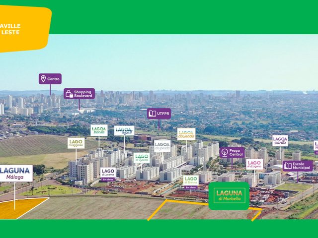 Foto do Lançamento - *NOVO EMPREENDIMENTO LAGUNA DI MARBELLA* Apartamento à partir de R$ 190.000,00 -  Cidade Industrial 2, Londrina, PR | Premier Imóveis