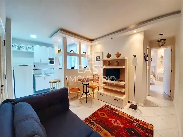 Apartamento com 36m² 1 quarto e 1 banheiro, para alugar, no bairro Leblon em Rio de Janeiro