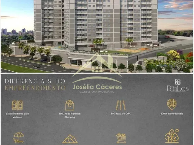 Apartamento com 52m² 2 quartos e 2 banheiros, à venda, no bairro despraiado em Cuiabá