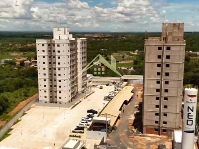 Apartamento com 48m² 2 quartos e 2 banheiros, à venda, no bairro Ribeirão do Lipa em Cuiabá