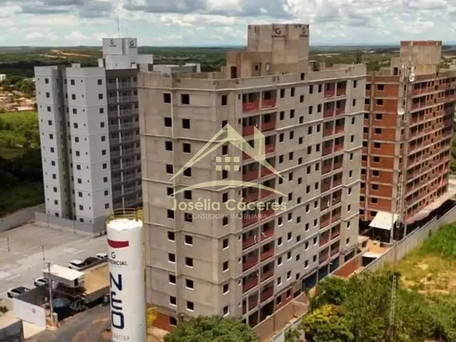 Apartamento com 48m² 2 quartos e 2 banheiros, à venda, no bairro Ribeirão do Lipa em Cuiabá