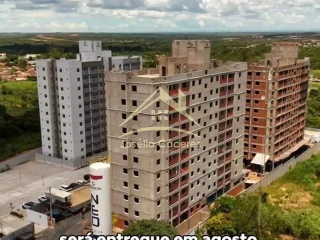 Apartamento com 48m² 2 quartos e 2 banheiros, à venda, no bairro Ribeirão do Lipa em Cuiabá