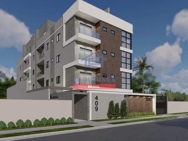 Apartamento 3 quartos e 2 banheiros, à venda, no bairro Emiliano Perneta em Pinhais