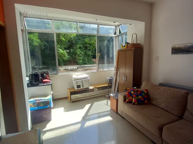 Foto do Apartamento - Centro Rua Taylor, Varanda Fechada, Salão, Quarto e Cozinha Americana, 61m² | Rio Lar Imóveis