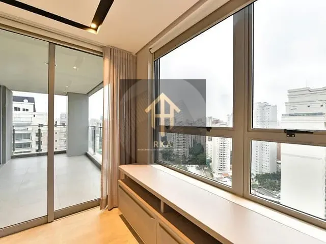 Apartamento 1 quarto e 2 banheiros, para alugar, no bairro Vila Nova Conceição em São Paulo