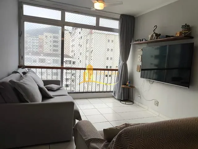 Apartamento com 100m² 2 quartos e 1 banheiro, à venda, no bairro Itararé em São Vicente