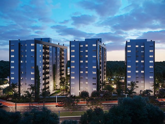 Apartamento com 60m² 2 quartos e 1 banheiro, à venda, no bairro São Gonçalo em Pelotas