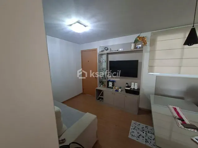 Apartamento 2 quartos e 1 banheiro, à venda, no bairro Parque Residencial dos Girassóis em Campo Grande