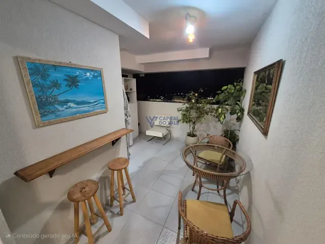 Apartamento 3 quartos e 2 banheiros, à venda, no bairro Condomínio Bosque Paratehy em São José dos Campos