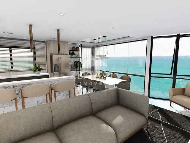 Apartamento com 194m² 3 quartos e 3 banheiros, à venda, no bairro Centro em Balneário Piçarras