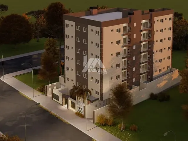 Apartamento 2 quartos e 2 banheiros, à venda, no bairro Santa Cruz em Guarapuava