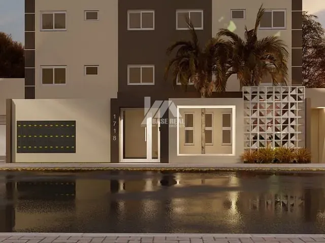 Apartamento 2 quartos e 2 banheiros, à venda, no bairro Santa Cruz em Guarapuava
