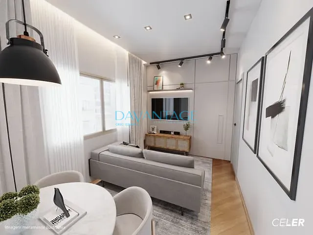 Apartamento com 44m² 1 quarto e 1 banheiro, à venda, no bairro Santa Cecília em São Paulo