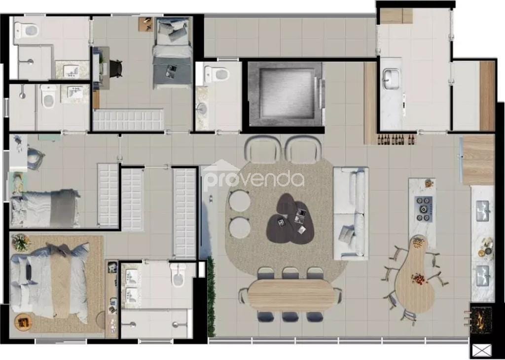 Apartamento, 3 quartos, 140 m² - Foto 25