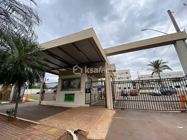 Apartamento com 40m² 2 quartos e 1 banheiro, para alugar, no bairro Jardim das Nações em Campo Grande