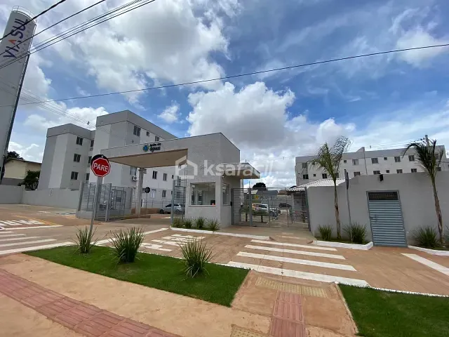 Apartamento com 45m² 2 quartos e 1 banheiro, para alugar, no bairro Monte Castelo em Campo Grande